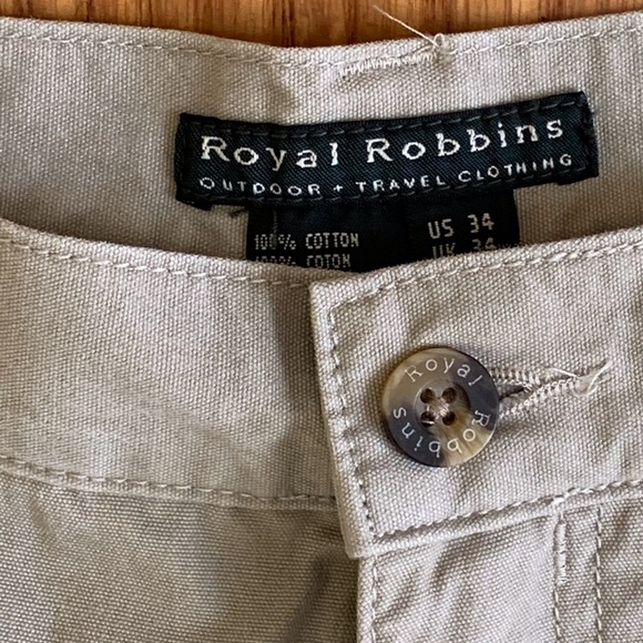 Royal Robbins flat front shorts. Size 34. - Picture 2 of 9